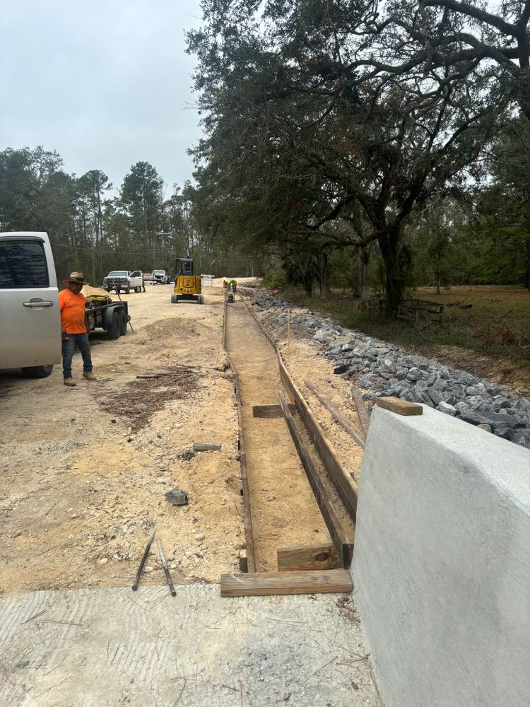 Concrete for Lamar Construction in North Central, FL