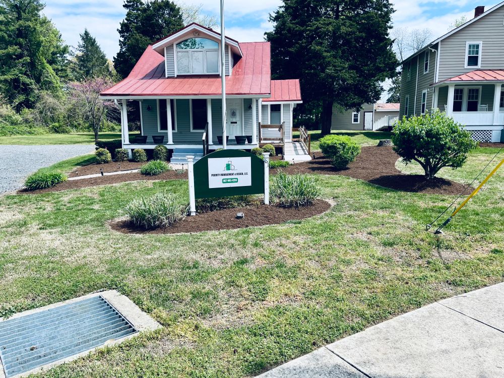 Mulching for Nate's Property Maintenance LLC  in Lusby, MD