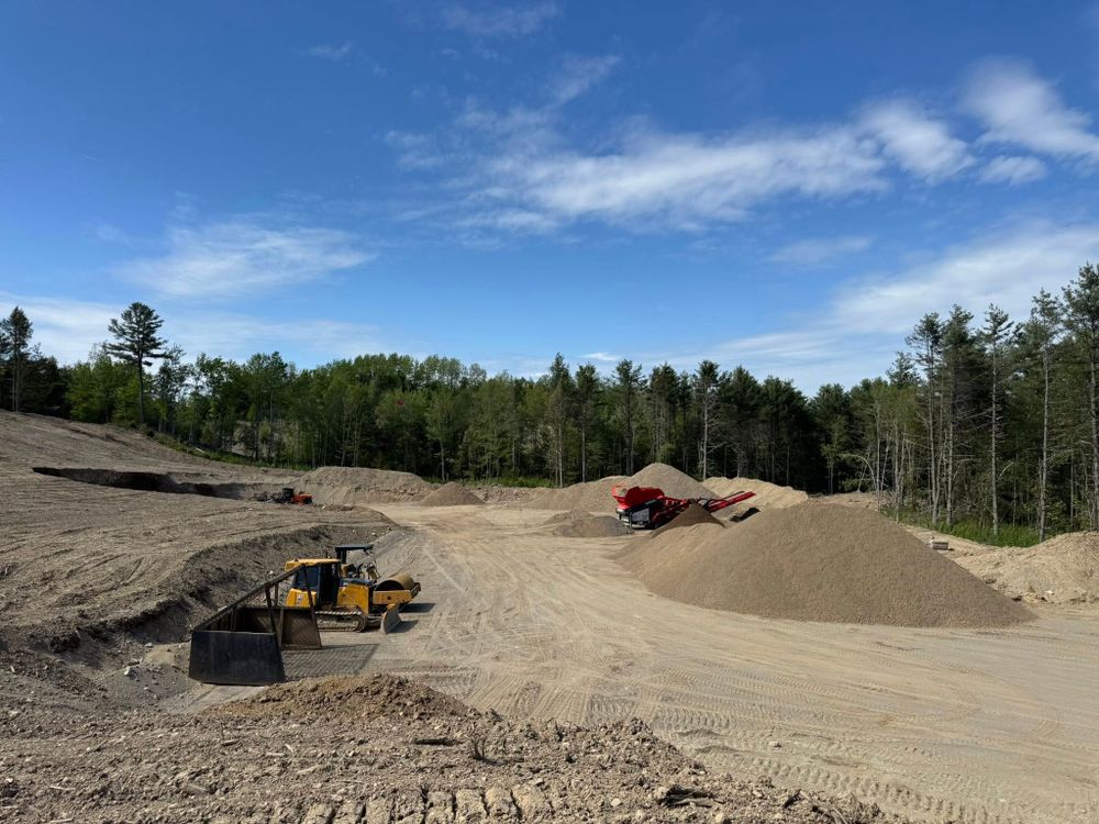 Excavation for Gardner Road Company in Winn, ME