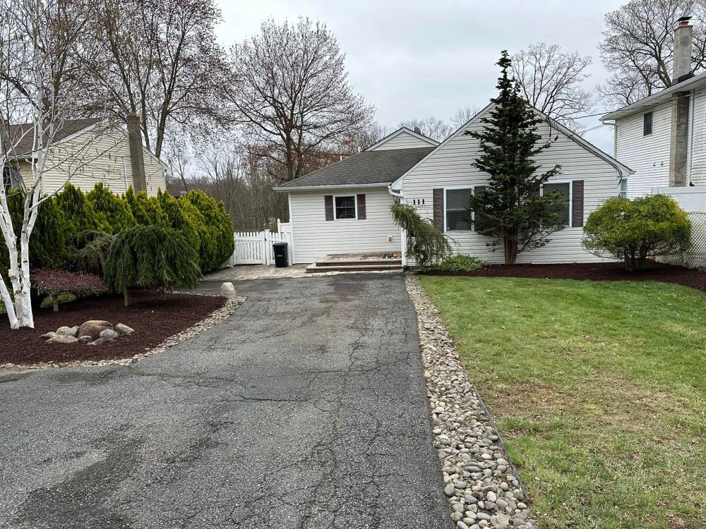 Enhance your garden's appeal and health with our professional mulch installation service, providing expert selection and application to retain soil moisture, prevent weeds, and enrich your landscape effortlessly. for BW Outdoor Solutions in Newton, NJ