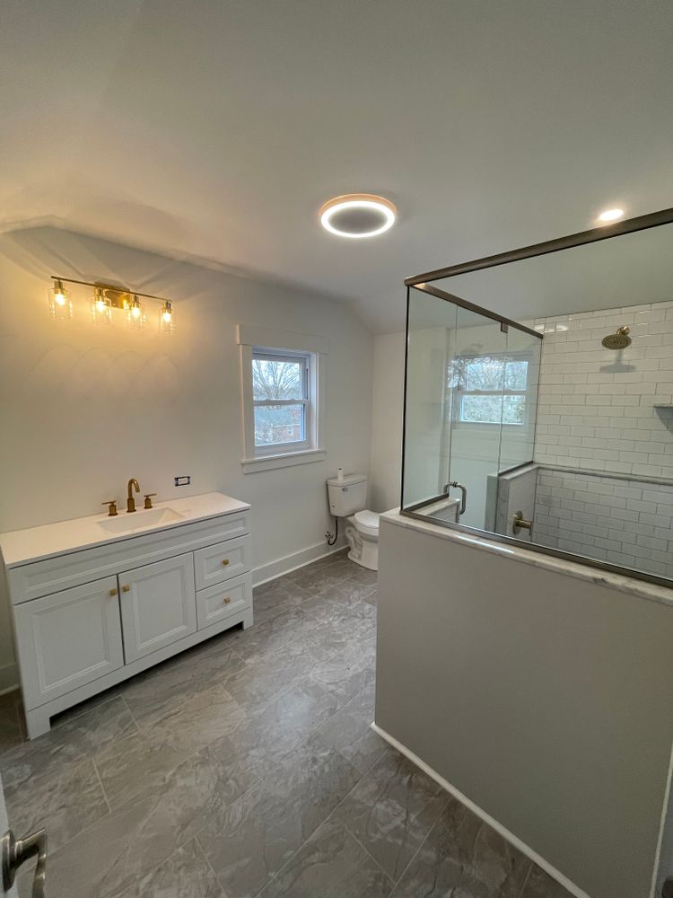 Revamp your bathroom with our expert renovation service. We specialize in creating modern, functional spaces that reflect your style and increase the value of your home. Contact us today! for Rob DiLugi General Contracting in Norwood, PA