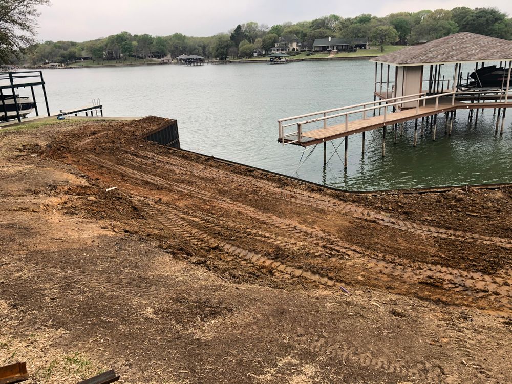 Grading for BR Construction LLC  in Corsicana, TX