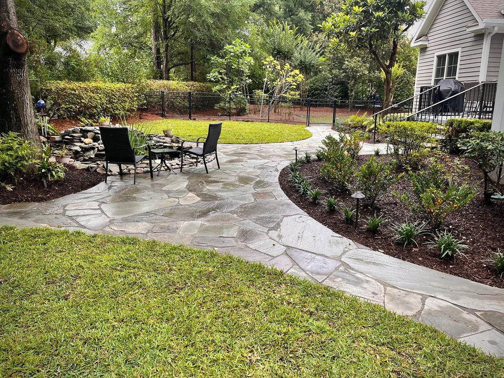 Design for Djosey Landscapes in Wilmington, NC