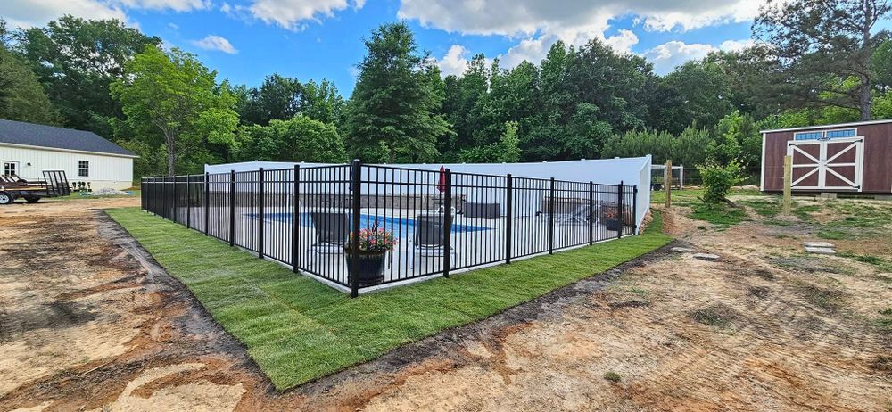 Transform your outdoor space with our expert sod installation services. We also offer convenient mulch delivery and installation, ensuring a lush, vibrant lawn that enhances your home's curb appeal. for Natures Accent in Wilson, NC