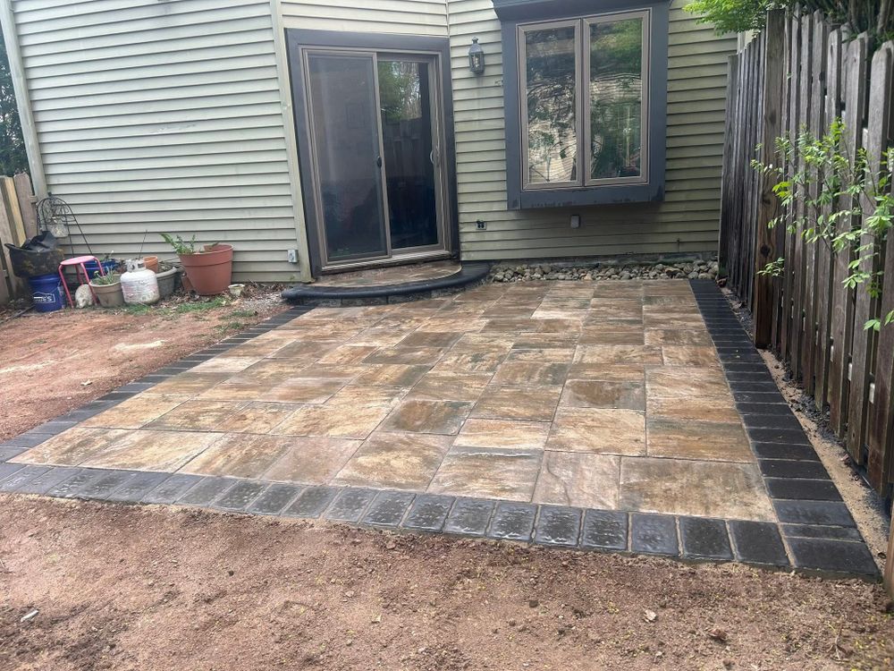 Enhance your outdoor living space with our professional deck and patio installation service, offering customized designs and quality craftsmanship to create beautiful, functional areas perfect for relaxation or entertaining guests. for Russo’s Landscaping & Tree Removal in Levittown, PA