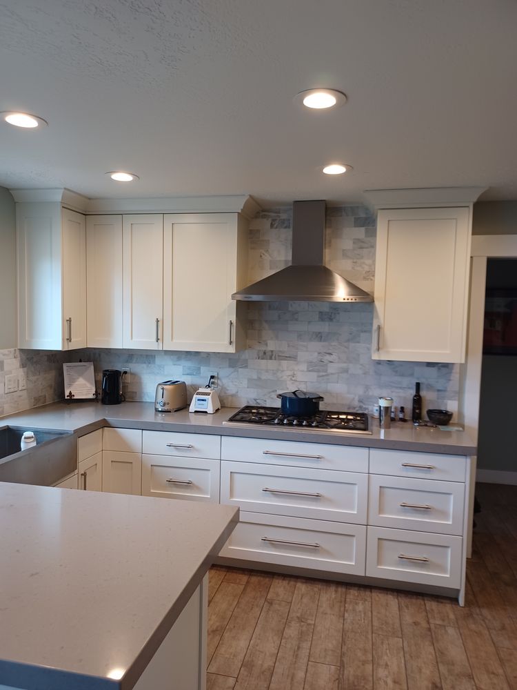 We offer a cost-effective solution for homeowners who want to update the look of their kitchen and cabinets by refinishing them with a durable, long-lasting finish. for Andy’s Painting LLC in Provo, UT