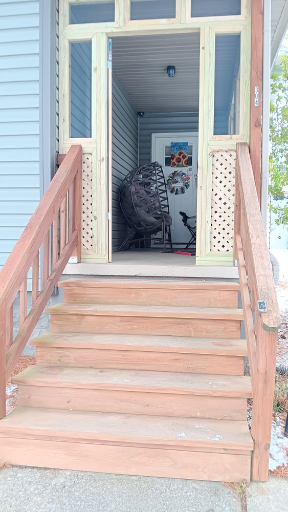 Porch Enclosure for Dead Tree General Contracting in Carbondale, Illinois