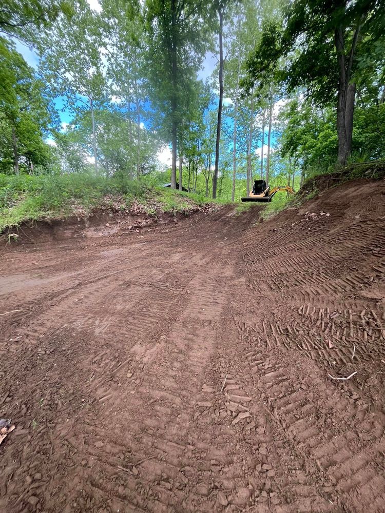 Our Excavation service efficiently prepares your property for construction by removing debris, grading land, and digging trenches. Trust us to transform your landscape into a blank canvas for new possibilities. for Schrock’s Land Management in Northern Virginia, Shenandoah Valley, VA