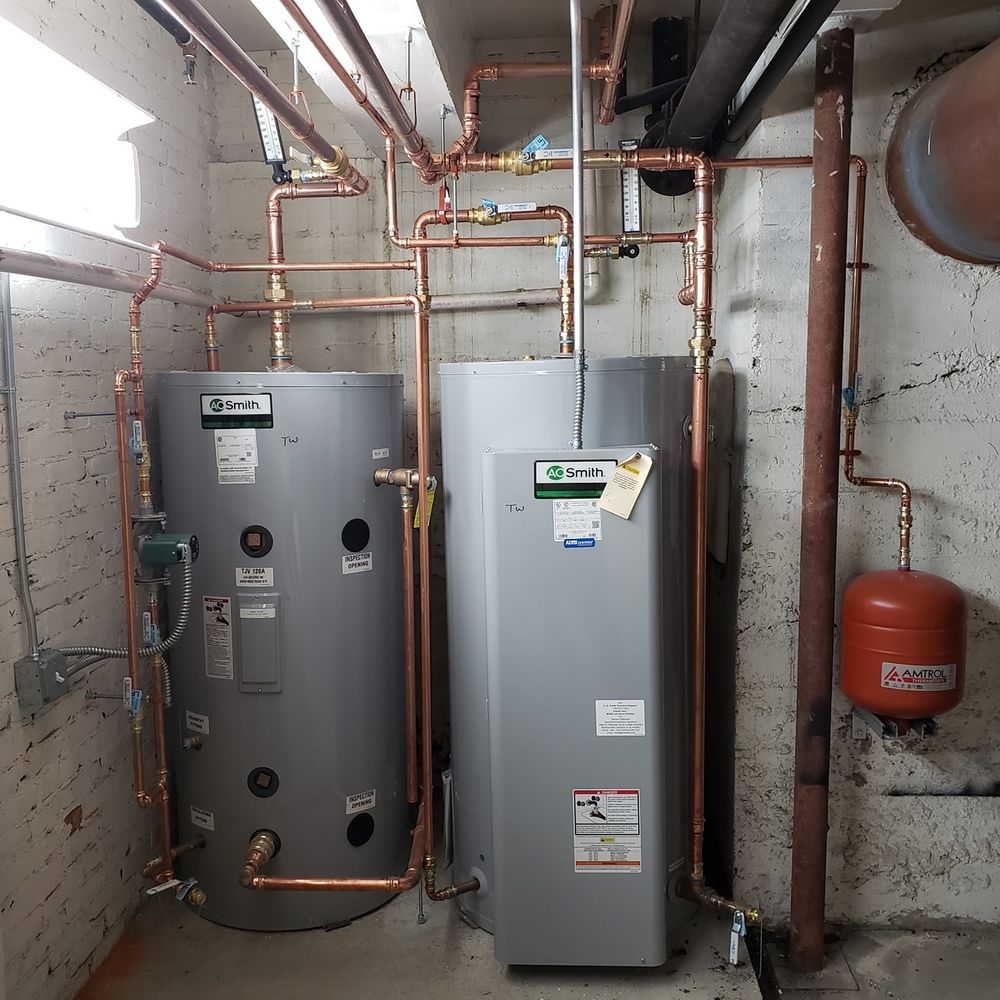 Our tankless water heater service offers energy-efficient, on-demand hot water solutions, ensuring endless supply while saving space and reducing utility costs. Enjoy expert installation and maintenance for an optimal home experience. for L Giustino Plumbing and Sons in Worcester, MA