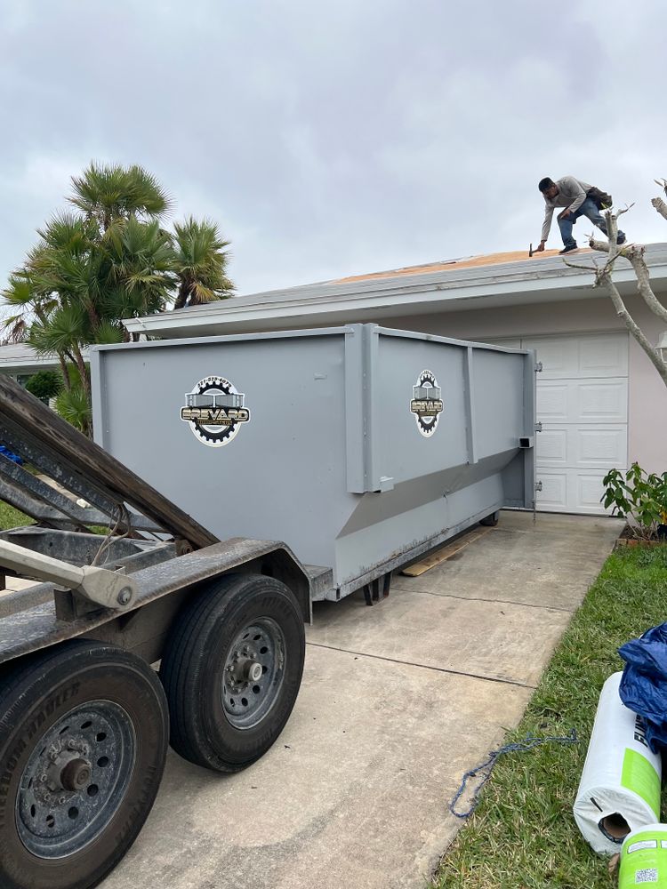 12 Yard Dumpster for Brevard Dumpsters in Palm Bay, FL