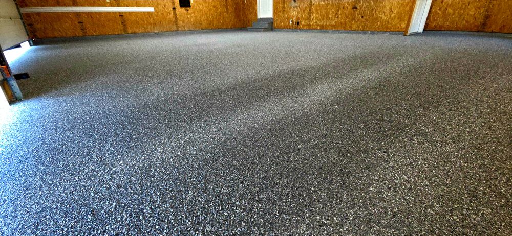 Epoxy-polyaspartic for Custom Concrete Enterprises in Springfield, IL