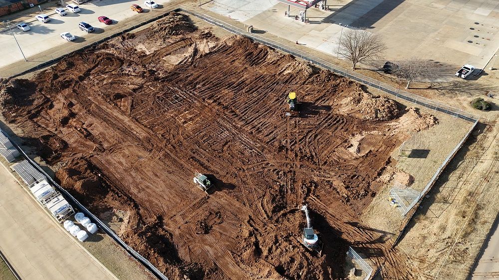 Grading & Excavation for 365 Excavation & Land Solutions in Oklahoma City, OK