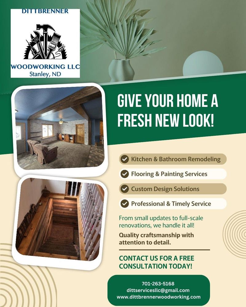 All Photos for Dittbrenner Woodworking in Stanley, ND