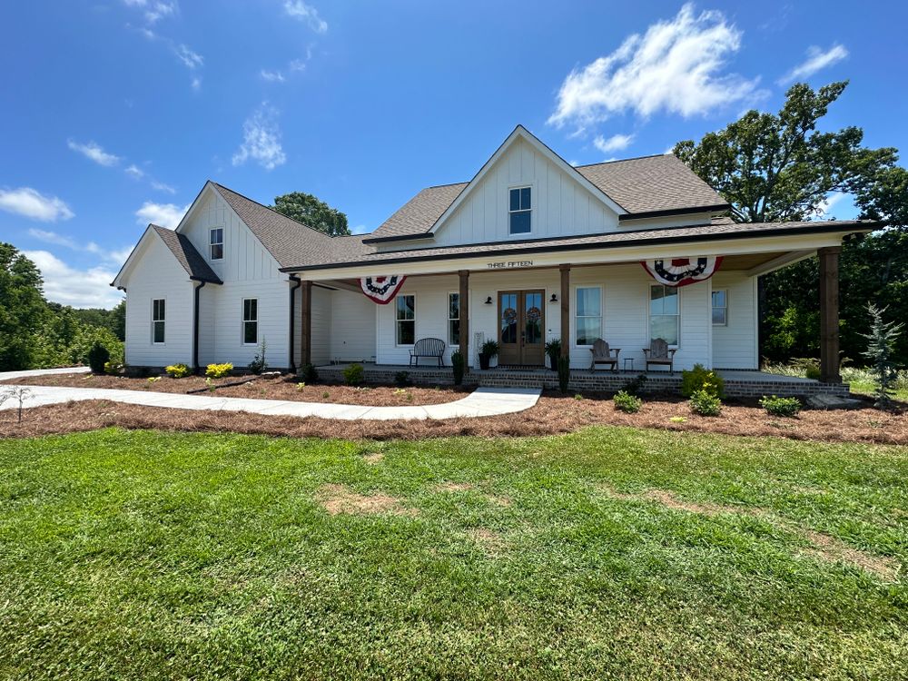 Farmhouse Project for Mason Built Homes in Calhoun, GA