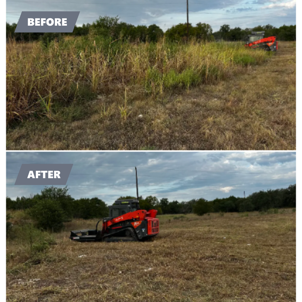 Our shredding service efficiently transforms unwanted debris into mulch, enhancing soil health and reducing waste. It's an eco-friendly solution for homeowners seeking sustainable land clearing with minimal environmental impact. for 512 Land Clearing in Blanco County, TX