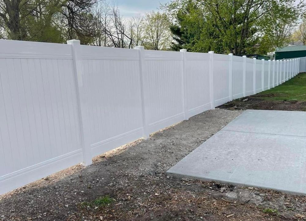 Fence Installation for Illinois Fence & outdoor co. in Kewanee, Illinois