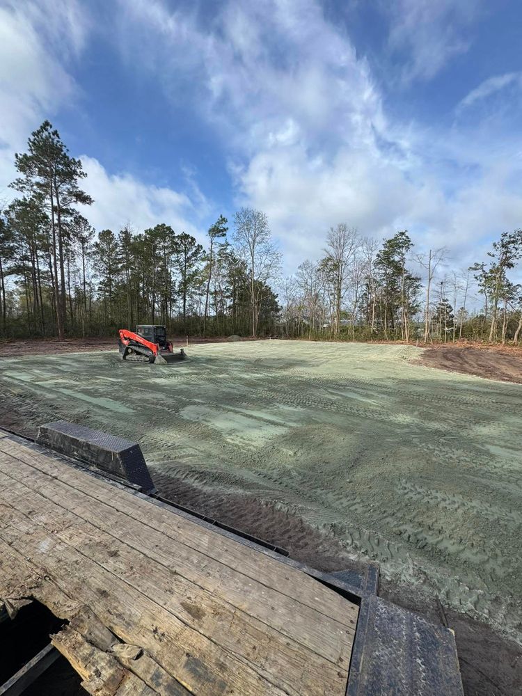 Excavating for Beards Creek Construction in Grantsboro, NC