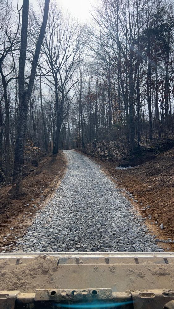 Excavating for Double V Services in Dickson, TN