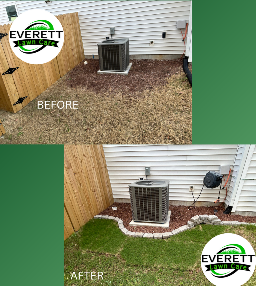 Enhance your home's curb appeal with our professional edging services. Our experts meticulously define lawn borders, creating clean, precise lines that beautifully accentuate gardens, driveways, and walkways for a polished finish. for Everett Lawn Care in Raleigh, NC