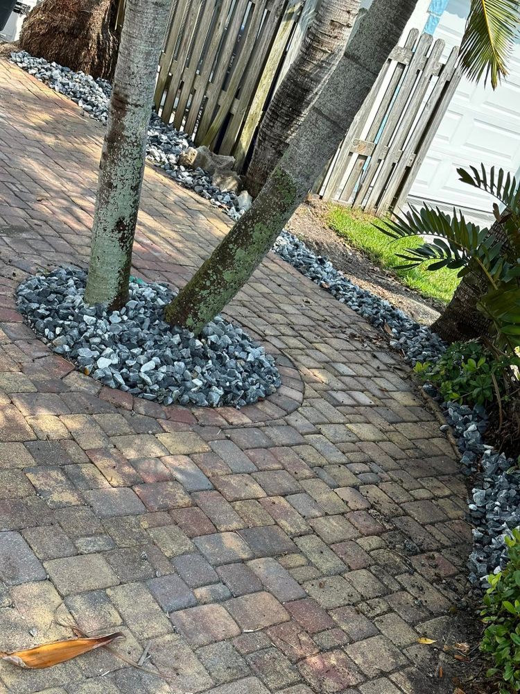 Hardscaping for Team Tolson Landscape in Tampa Bay, FL