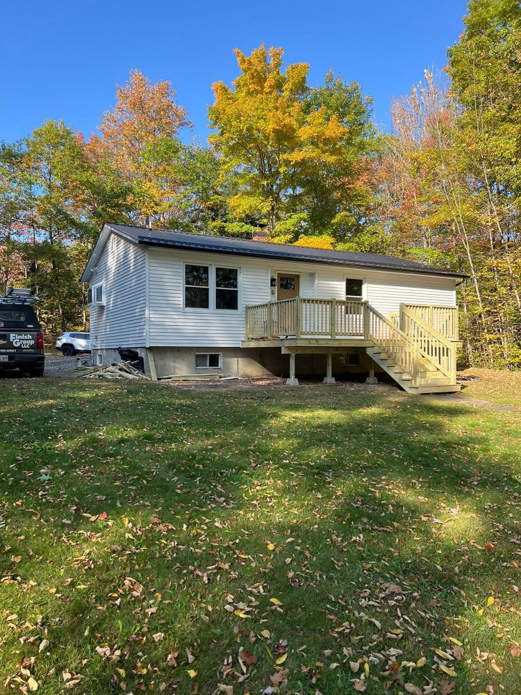 Exterior Renovations for The Finish Group in Bangor, ME