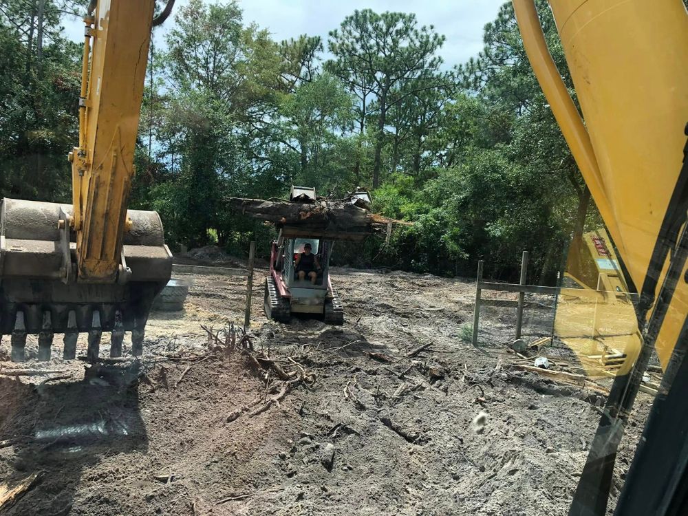 Our Dirt Work & Installation service expertly manages land grading, soil preparation, and foundation installation to ensure a stable base for your projects, enhancing the safety and longevity of your property. for Dirt for Sale-Dirt Worxs Inc in Navarre, FL
