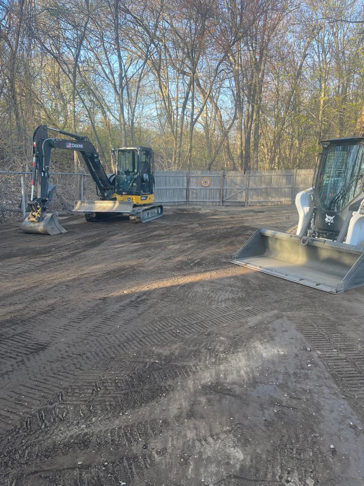 Land Clearing & Yard Expansion for Wagex Corp in Wilmington, MA