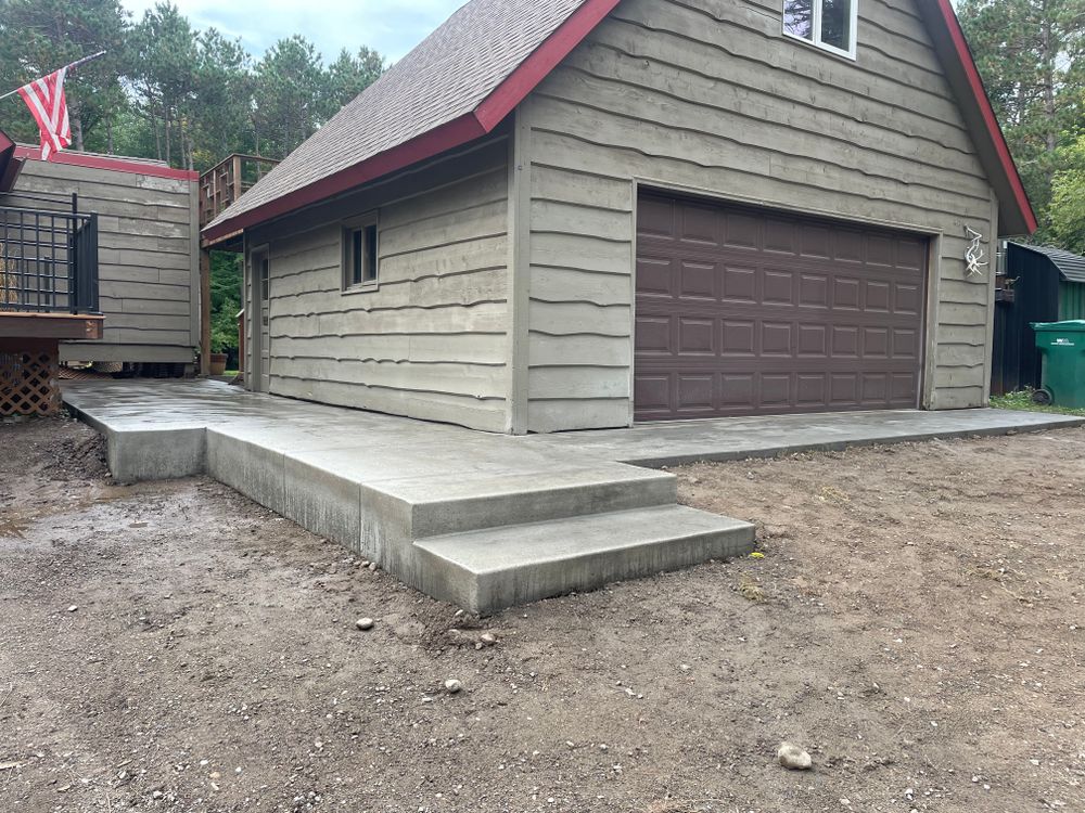 Exterior Flat Work for STAMPEDE Vertical Concrete in Isanti, Minnesota