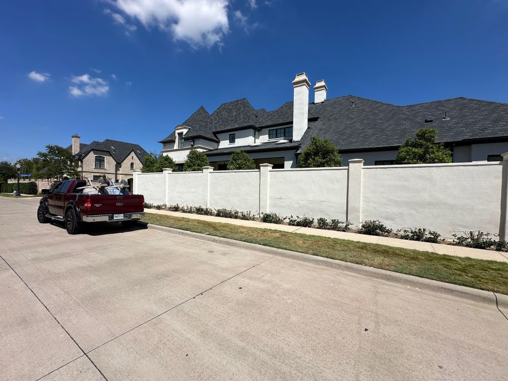 Enhance your home’s privacy and security with our expertly crafted masonry Privacy Walls, offering durable, elegant solutions that seamlessly blend with your property's design while providing peace of mind and seclusion. for Bronco Masonry Inc. in Dallas, TX