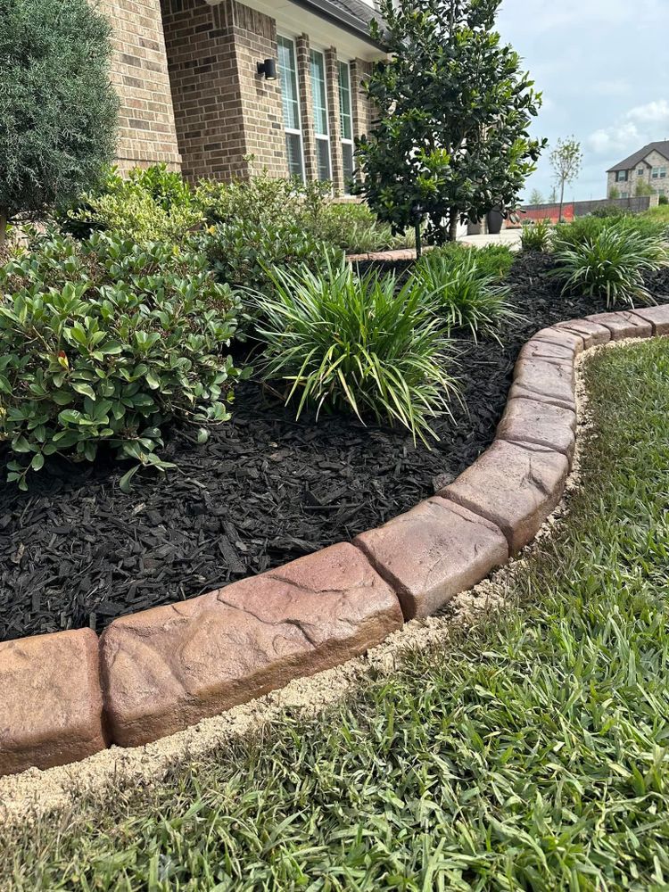 Before & Afters for Texas Curb N Borders in Houston, TX
