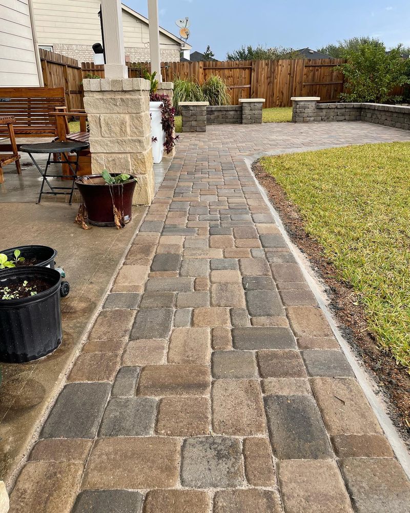 Pavers for OTM Hardscape & Construction in Houston, TX