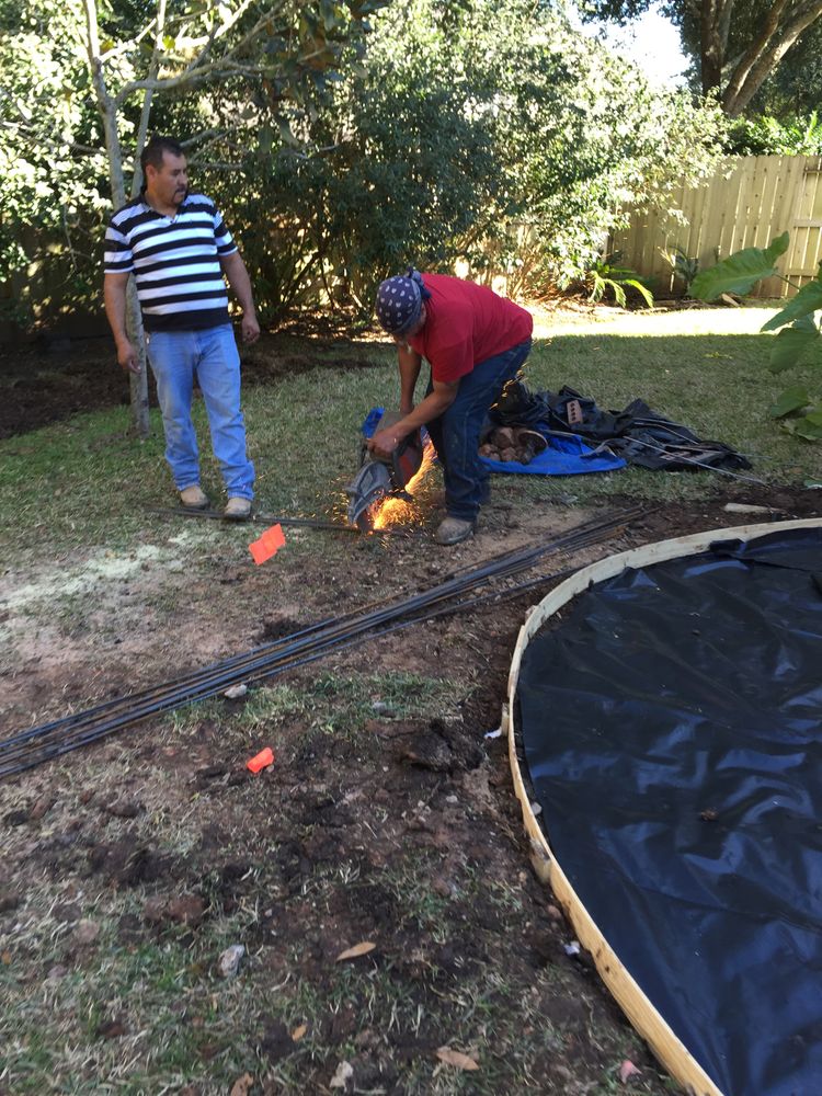 Patios for Texas Curb N Borders in Houston, TX