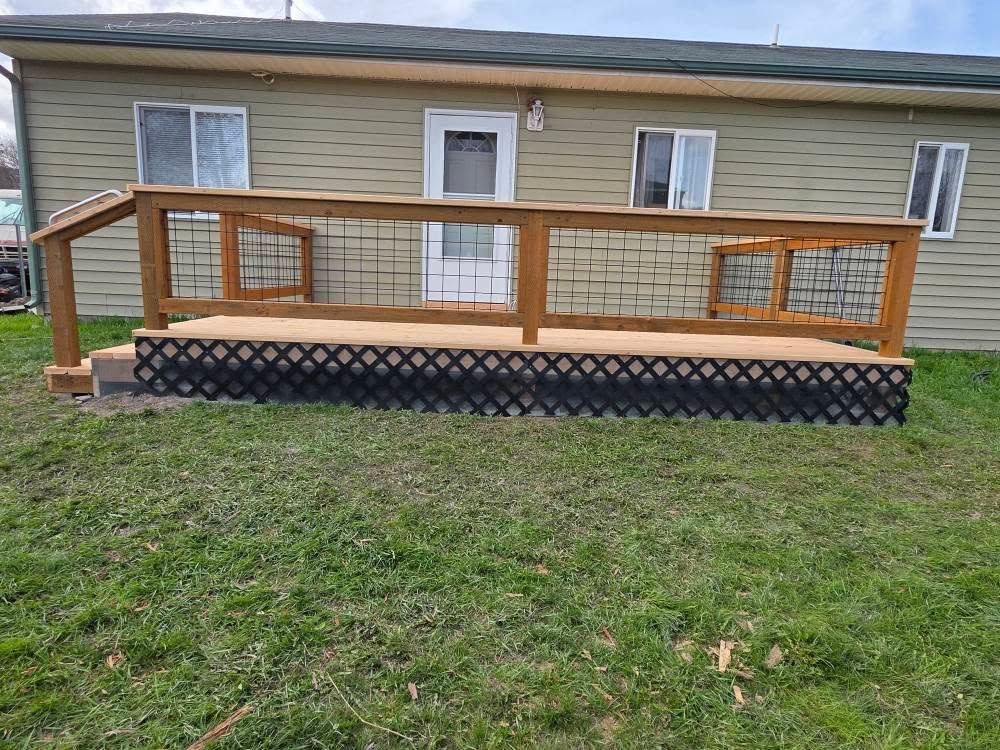 Enhance your outdoor living with our expert deck and patio installation services, offering durable materials and custom designs that transform your space into a stylish, functional retreat perfect for relaxation or entertaining. for Cabinet Mountain Carpentry in Sanders County, MT