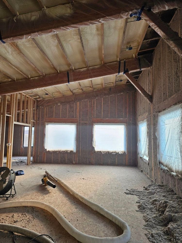 Our Stabilized Cellulose Green Fiber insulation service offers homeowners a sustainable and energy-efficient solution for their homes. Our high-quality insulation helps reduce energy costs and environmental impact. for Treasure State Insulation in Great Falls, MT