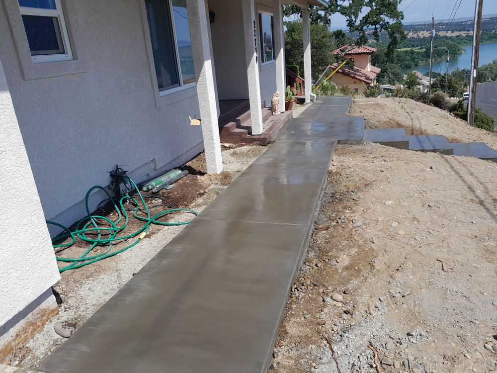 Concrete for Austin LoBue Construction in Cottonwood, CA