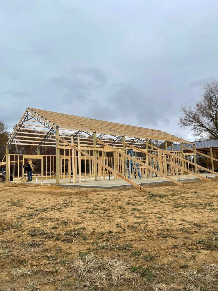 Steel Construction for Teague Construction in Ramer, TN