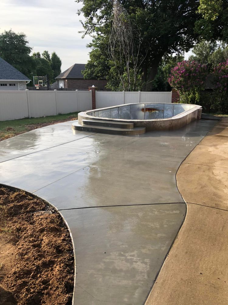 Concrete for OV Concrete in Oklahoma City, OK