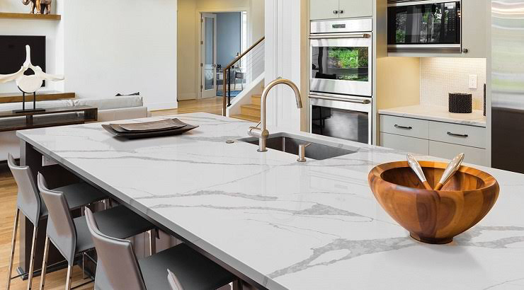 Our Custom Countertops service offers homeowners the flexibility to choose the perfect material, color, design, and measurements for their kitchen or bathroom countertops tailored to their personal style. for Max's Custom Cabinetry LLC in Morganfield, KY