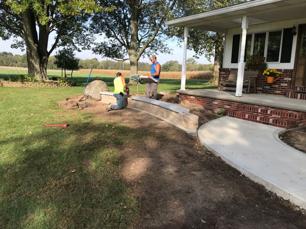 Landscaping in Rawson, OH Stuckey Landscape & Excavation