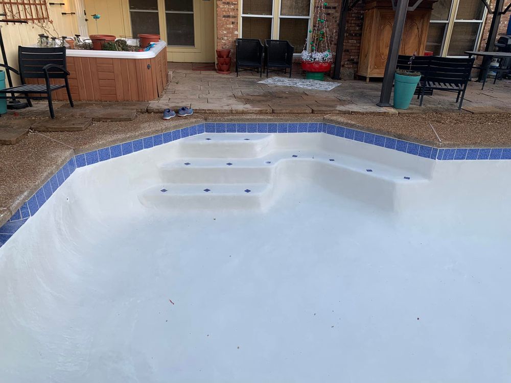 Revitalize your pool with our expert pool plastering service. Our team will transform your worn-out pool surface into a smooth and durable finish, enhancing both aesthetics and longevity. for Hernandez Pool Plaster in Grapevine, TX