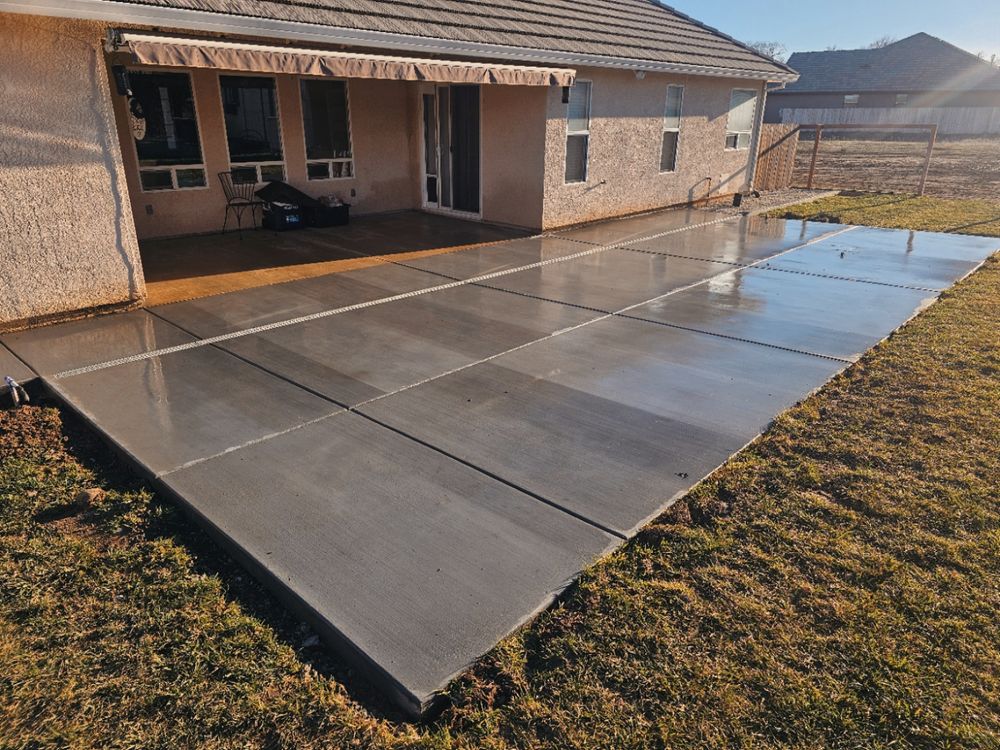 In addition to premium outdoor living projects, we handle concrete flatwork, retaining walls, carports, patio covers, roofing, drainage solutions, and structural improvements. for Austin LoBue Construction in Cottonwood, CA
