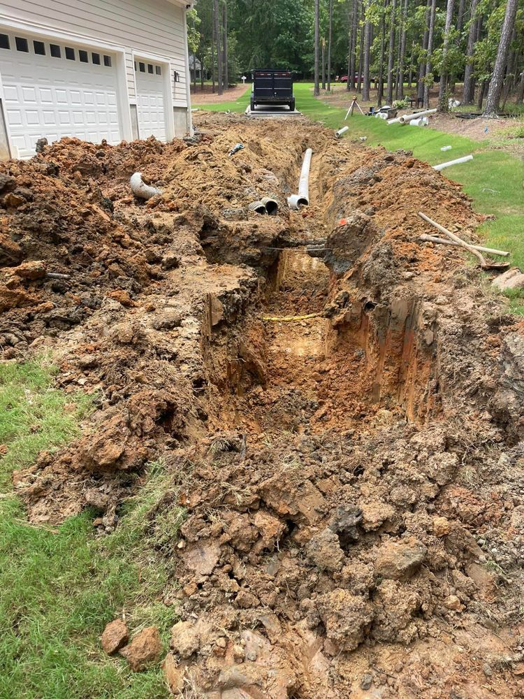 Excavating for Southern Land Improvements in Edgefield, SC