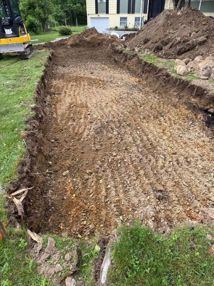 Excavating for DArcy  Cleveland & Sons Excavation LLC in Pawcatuck, CT