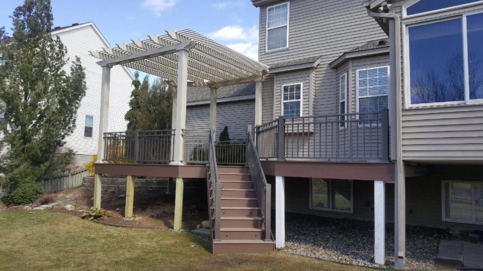 Composite Decks for R&R Home Services (RR Affordable Deck Builders) in Schaumburg, IL