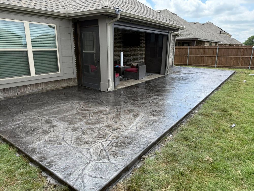 Concrete for Maldonado's Concrete Construction in Dallas, TX