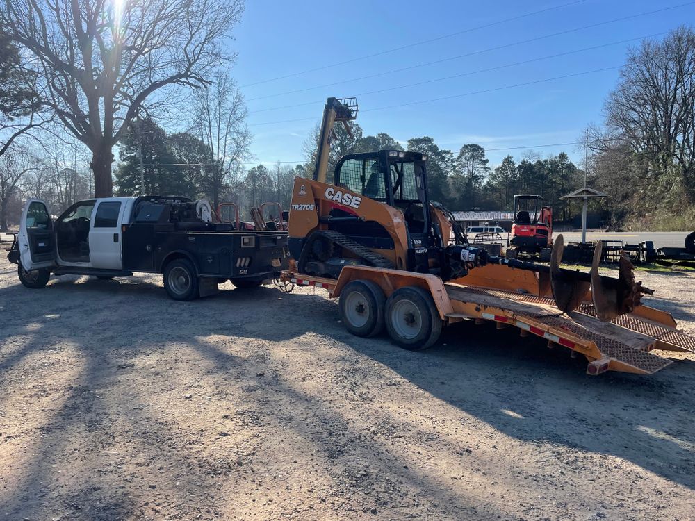 Rental Equipment  for JUSTIN JACQUES LLC DBA DOUBLE J EXCAVATION in Nashville, AR