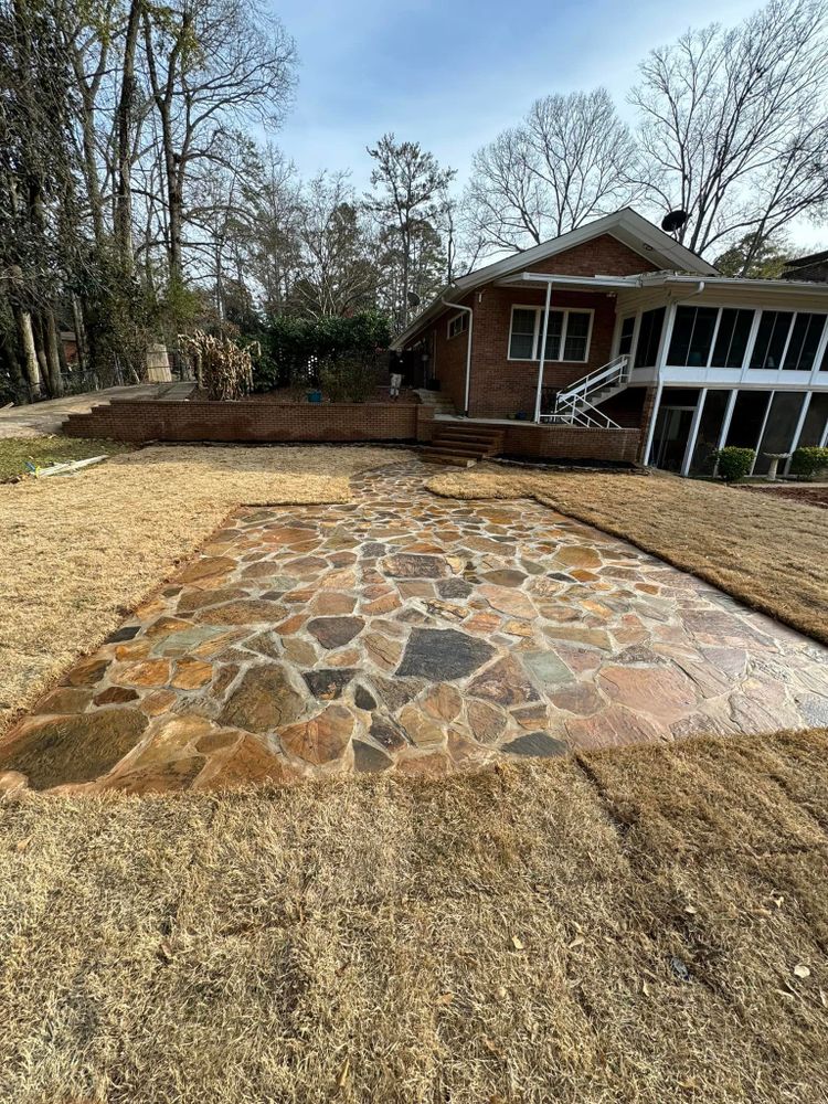 Hardscaping for E&T Outdoor Pros in LaGrange, GA