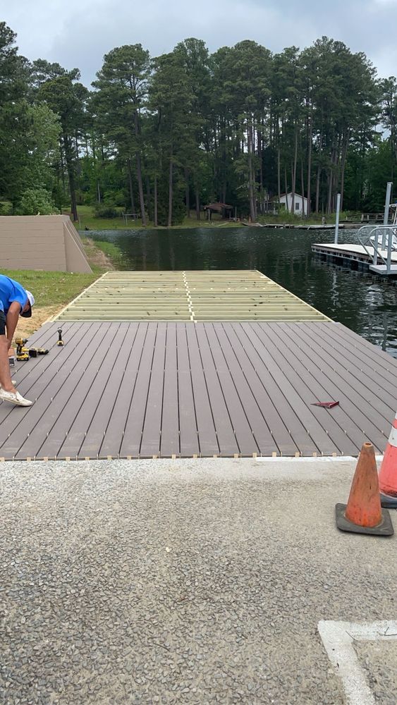 Docks for JDF Carpentry LLC in Lake Murray of Richland, SC