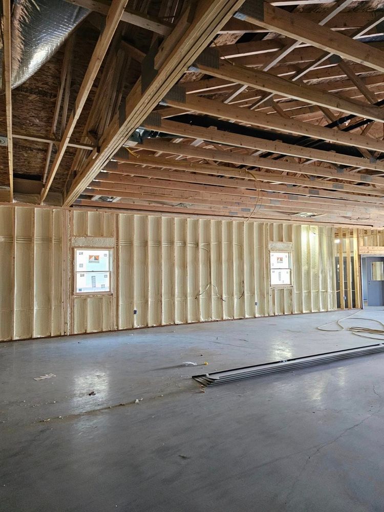 Our professional Spray Foam Insulation service offers a highly-effective way to improve energy efficiency, control temperature variations, and reduce noise in your home for improved comfort and savings. for Treasure State Insulation in Great Falls, MT