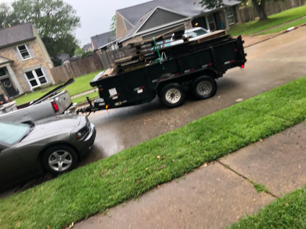 Appliance Removal for Outlaw Landscaping & Transport Company in Houston, TX